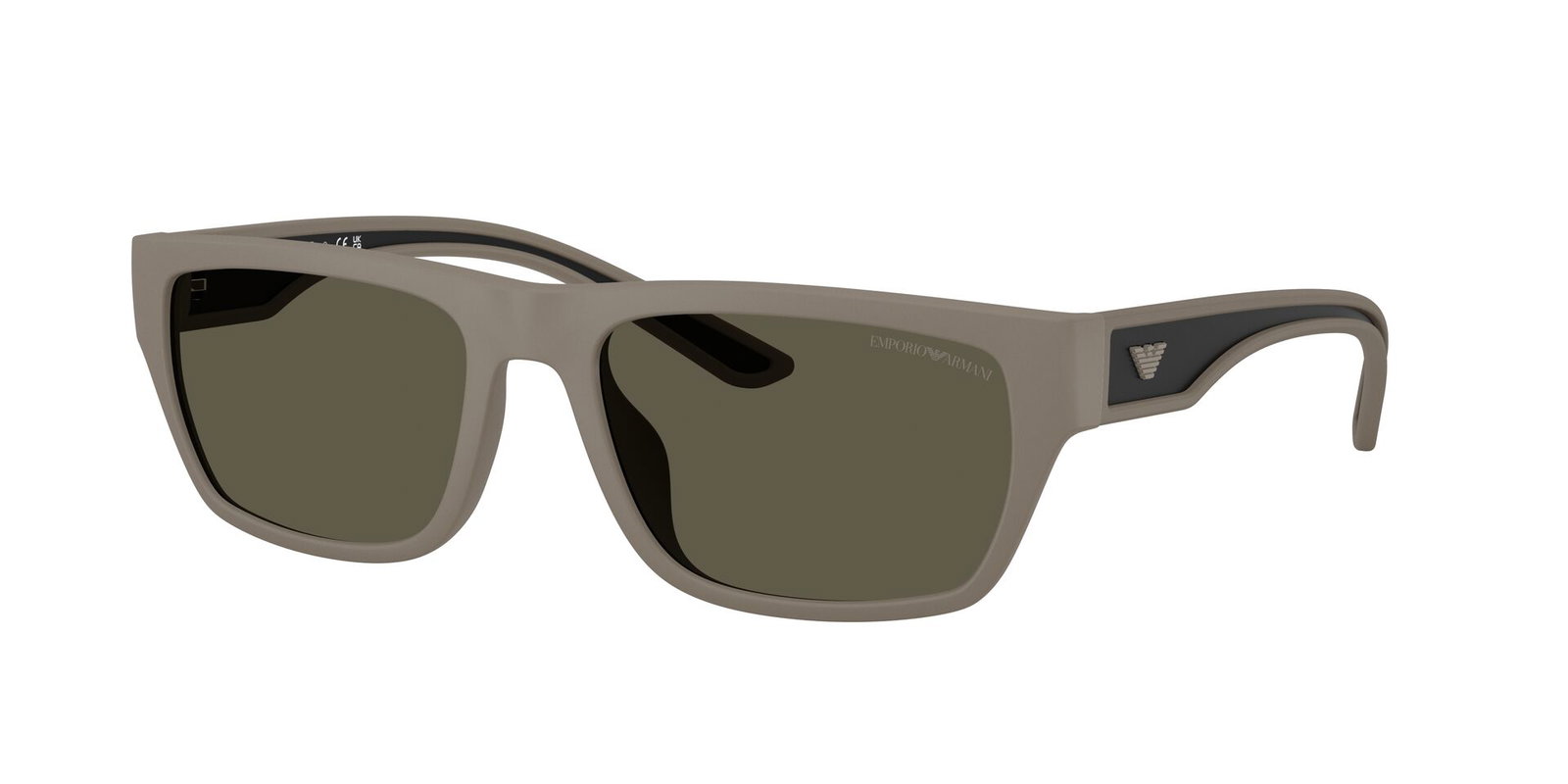Emporio Armani Sonnenbrille für Herren Hellbraun Matt EA4267U